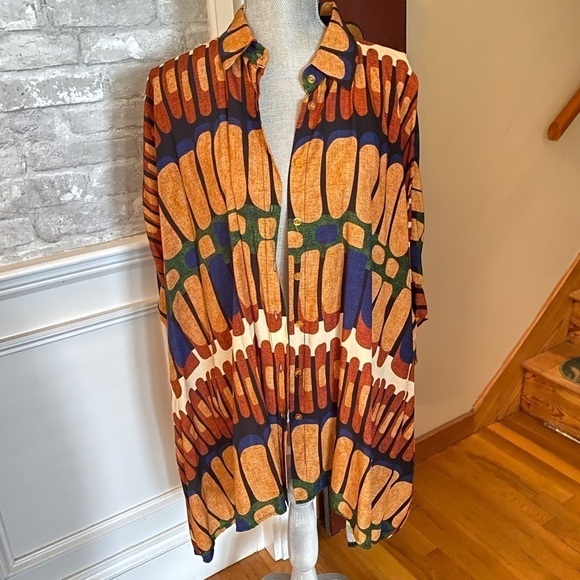 NWT -Nina Kendosa OVERSIZED BLOUSE FROM PARIS - Picture 1 of 4
